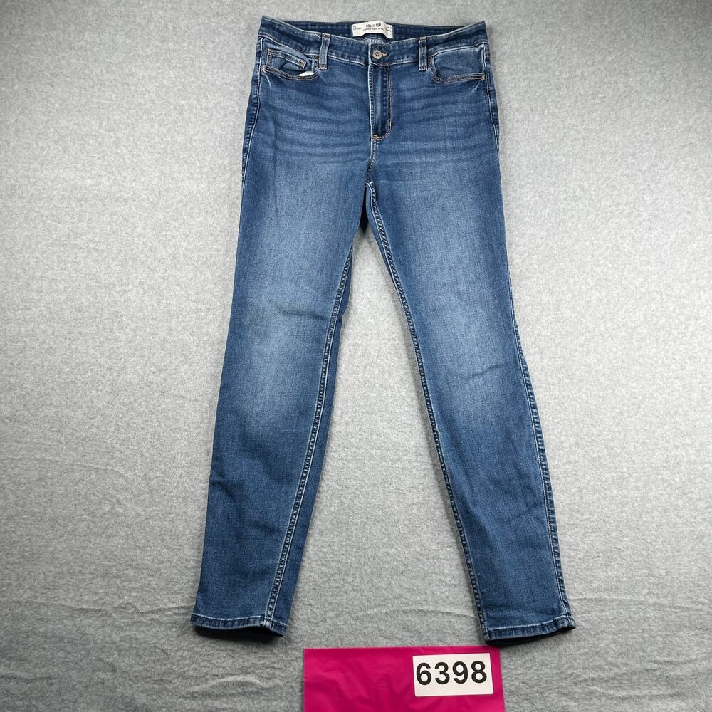 Hollister High Rise Super Skinny Jeans Womens Size 12R Distressed
